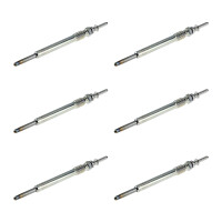 6 Glow Plugs Metal Glow Plugs 11 V NGK D-Power suitable...