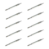 10 Glow Plugs Metal Glow Plugs 11 V NGK D-Power suitable...