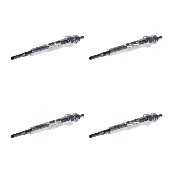 4 Glow Plugs Metal Glow Plugs 11 V NGK D-Power suitable for e.g. TOYOTA 4