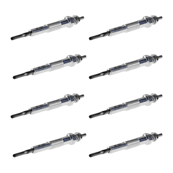 8 Glow Plugs Metal Glow Plugs 11 V NGK D-Power suitable for e.g. TOYOTA 4