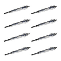 8 Glow Plugs Metal Glow Plugs 11 V NGK D-Power suitable...