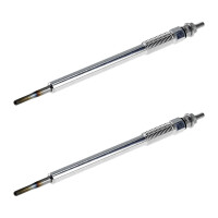 2 Glow Plugs Metal Glow Plugs 11 V NGK D-Power for e.g....