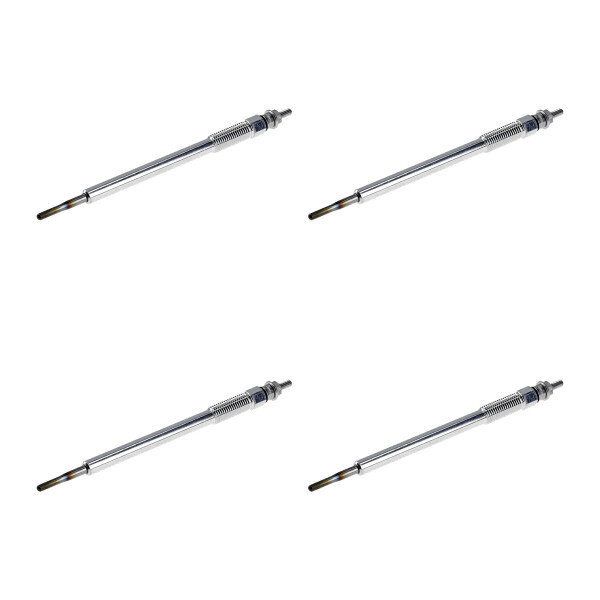 4 Glow Plugs Metal Glow Plugs 11 V NGK D-Power for e.g. TOYOTA AVENSIS