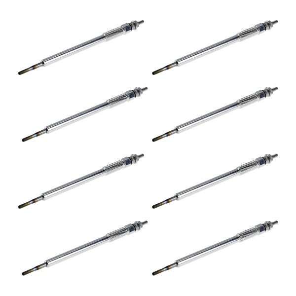 8 Glow Plugs Metal Glow Plugs 11 V NGK D-Power for e.g. TOYOTA AVENSIS