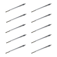 10 Glow Plugs Metal Glow Plugs 11 V NGK D-Power for e.g....