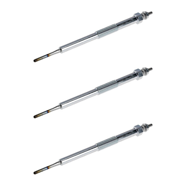3 Glow Plugs Metal Glow Plugs 11 V NGK D-Power for e.g. MITSUBISHI PAJERO