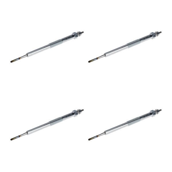 4 Glow Plugs Metal Glow Plugs 11 V NGK D-Power for e.g. MITSUBISHI PAJERO