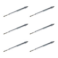 6 Glow Plugs Metal Glow Plugs 11 V NGK D-Power for e.g....