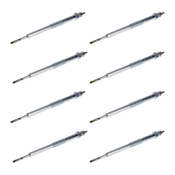 8 Glow Plugs Metal Glow Plugs 11 V NGK D-Power for e.g. MITSUBISHI PAJERO