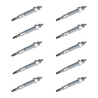10 Glow Plugs Metal Glow Plugs 11 V NGK Aftermarket...