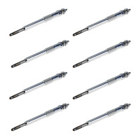 8 Glow Plugs Metal Glow Plugs 11 V NGK D-Power suitable...