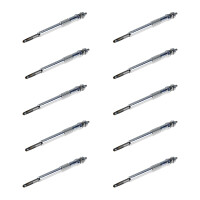 10 Glow Plugs Metal Glow Plugs 11 V NGK D-Power suitable...