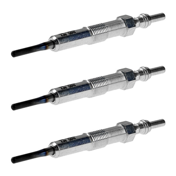 3 Glow Plugs Metal Glow Plugs 4.4 V NGK D-Power for e.g. DACIA DUSTER
