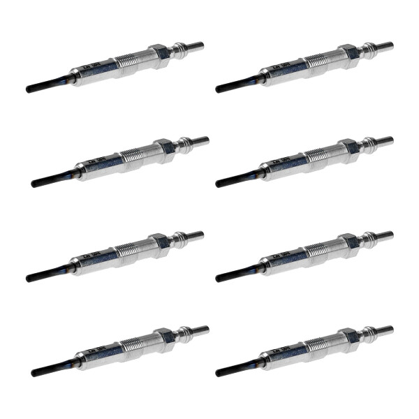 8 Glühkerzen Metall-Glühkerze 4,4 V NGK D-Power für u.a. DACIA DUSTER