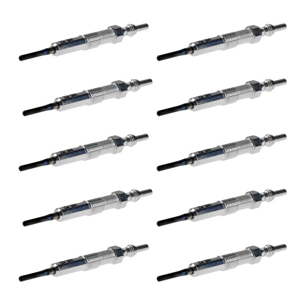 10 Glow Plugs Metal Glow Plugs 4.4 V NGK D-Power for e.g. DACIA DUSTER