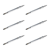 6 Glow Plugs Metal Glow Plugs 11 V NGK D-Power for...