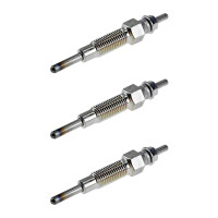3 Glow Plugs Metal Glow Plugs 11 V NGK Aftermarket...
