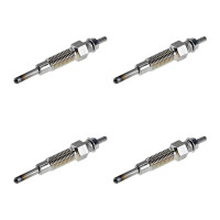 4 Glow Plugs Metal Glow Plugs 11 V NGK Aftermarket...