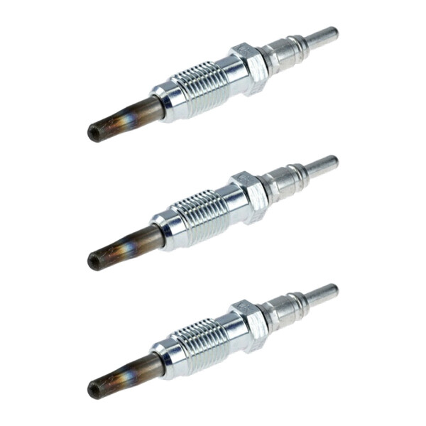 3 Glow Plugs Metal Glow Plugs 11 V NGK D-Power suitable for e.g. FIAT DOBLO