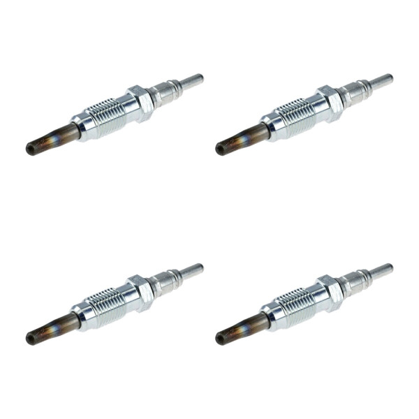 4 Glühkerzen Metall-Glühkerze 11 V NGK D-Power für u.a. FIAT DOBLO