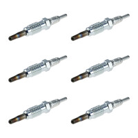 6 Glühkerzen Metall-Glühkerze 11 V NGK D-Power...