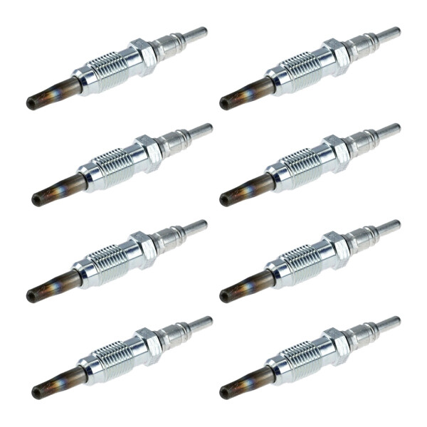 8 Glühkerzen Metall-Glühkerze 11 V NGK D-Power für u.a. FIAT DOBLO