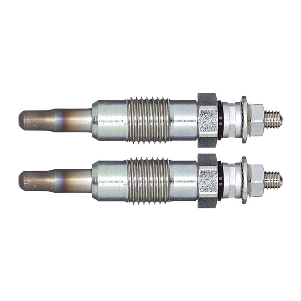 2 Glow Plugs Metal Glow Plugs 10 V NGK D-Power for e.g. FORD ESCORT