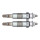 2 Glow Plugs Metal Glow Plugs 10 V NGK D-Power for e.g. FORD ESCORT
