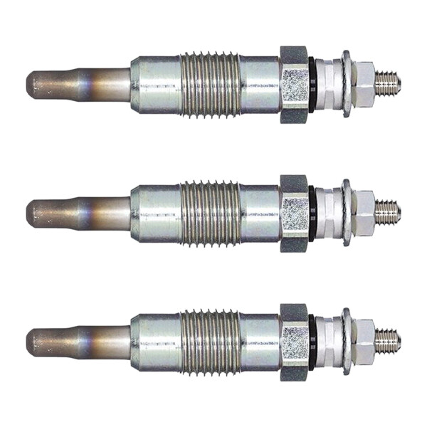 3 Glow Plugs Metal Glow Plugs 10 V NGK D-Power for e.g. FORD ESCORT