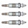 3 Glow Plugs Metal Glow Plugs 10 V NGK D-Power for e.g. FORD ESCORT