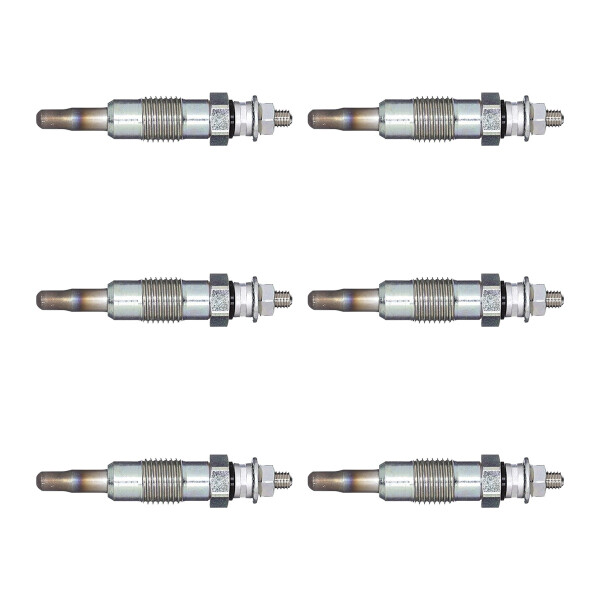 6 Glühkerzen Metall-Glühkerze 10 V NGK D-Power für u.a. FORD ESCORT