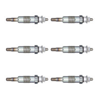 6 Glühkerzen Metall-Glühkerze 10 V NGK D-Power...