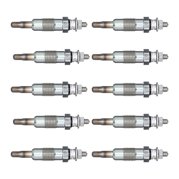 10 Glühkerzen Metall-Glühkerze 10 V NGK D-Power für u.a. FORD ESCORT