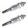 2 Glow Plugs Metal Glow Plugs 11 V NGK D-Power for e.g. RENAULT MEGANE