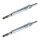2 Glow Plugs Metal Glow Plugs 11.5 V NGK D-Power for MERCEDES-BENZ E-CLASS