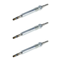 3 Glow Plugs Metal Glow Plugs 11.5 V NGK D-Power for...