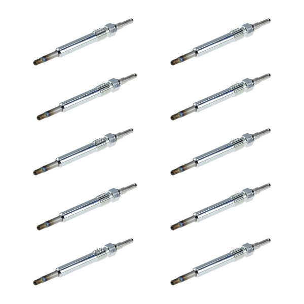 10 Glühkerzen Metall-Glühkerze 11,5 V NGK D-Power für u.a. MB E-KLASSE
