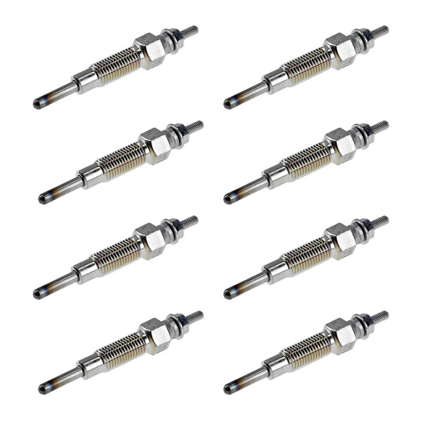 8 Glow Plugs Metal Glow Plugs 11.5 V NGK D-Power for MERCEDES-BENZ SPRINTER