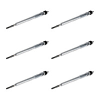 6 Glow Plugs Metal Glow Plugs 5 V NGK suitable for...