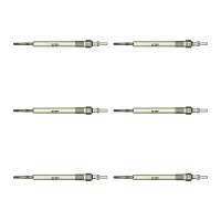 6 Glow Plugs Metal Glow Plugs 4.4 V NGK D-Power suitable...