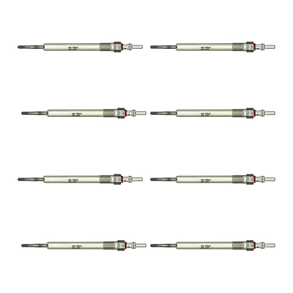 8 Glühkerzen Metall-Glühkerze 4,4 V NGK D-Power passend für u.a. AUDI A5