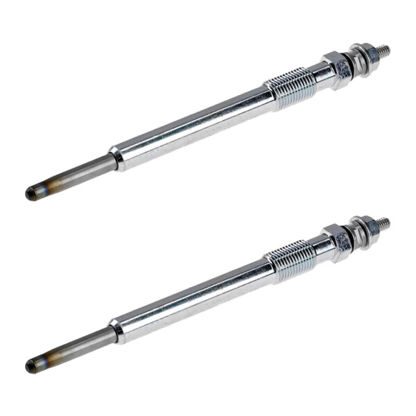 2 Glow Plugs Metal Glow Plugs 11 V NGK IAM expertise for e.g. ISUZU D-MAX