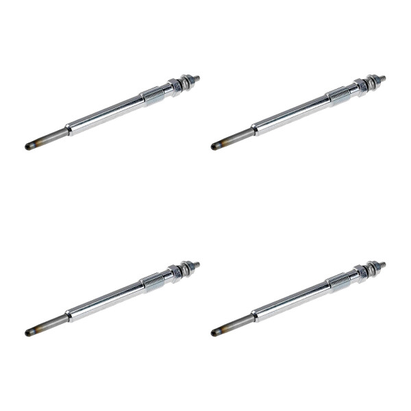 4 Glow Plugs Metal Glow Plugs 11 V NGK IAM expertise for e.g. ISUZU D-MAX