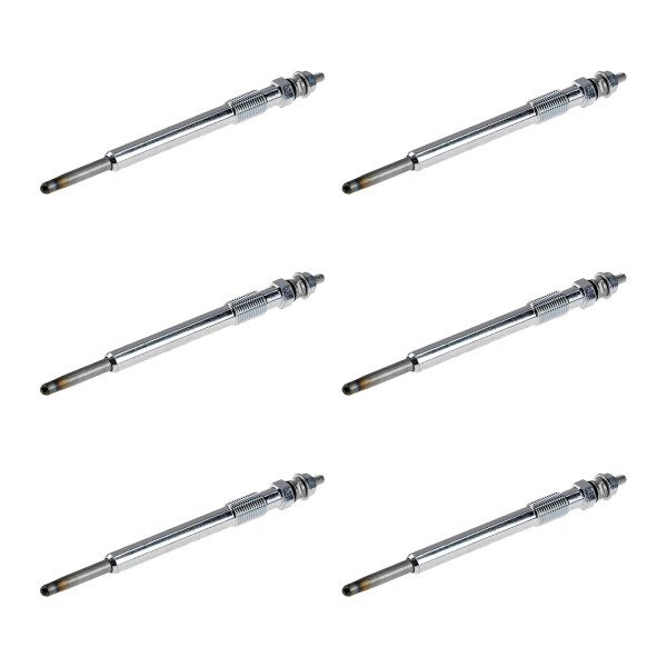 6 Glühkerzen Metall-Glühkerze 11 V NGK IAM-Expertise für u.a. ISUZU D-MAX