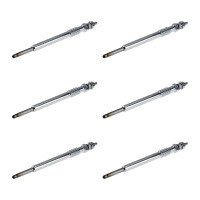 6 Glow Plugs Metal Glow Plugs 11 V NGK IAM expertise for...