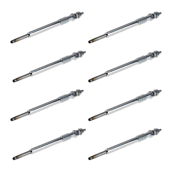 8 Glow Plugs Metal Glow Plugs 11 V NGK IAM expertise for e.g. ISUZU D-MAX