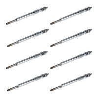 8 Glow Plugs Metal Glow Plugs 11 V NGK IAM expertise for...