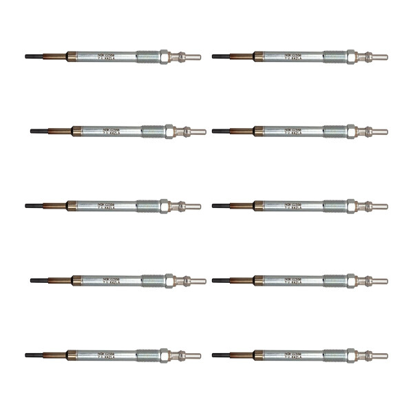 10 Glow Plugs Ceramic Glow Plugs 7 V NGK suitable for FIAT TIPO and others