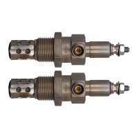 2 Glow Plugs Flame Glow Plugs 19 V NGK aftermarket...