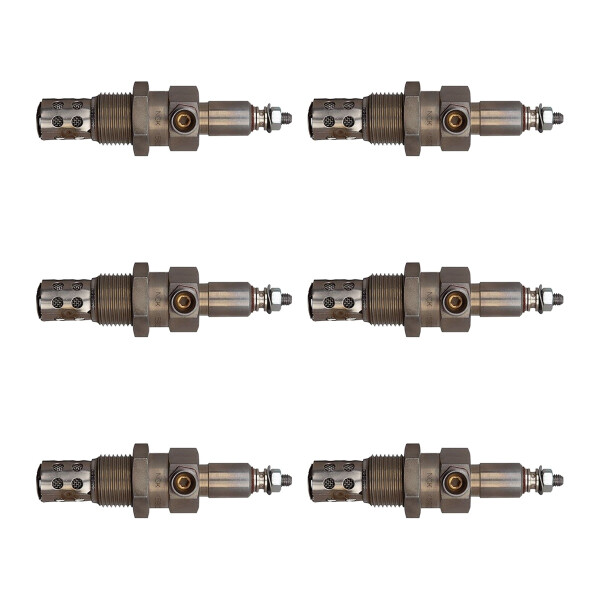6 Glow Plugs Flame Glow Plugs 19 V NGK aftermarket expertise for MAN and others